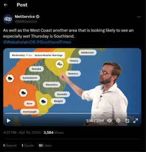 Heavy Rain and State of Emergency in Westland