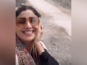 Shilpa Shetty embarks on Char Dham Yatra, shares serene moments from Kedarnath visit