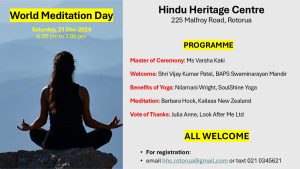 Rotorua Embraces World Meditation Day with Community Gathering