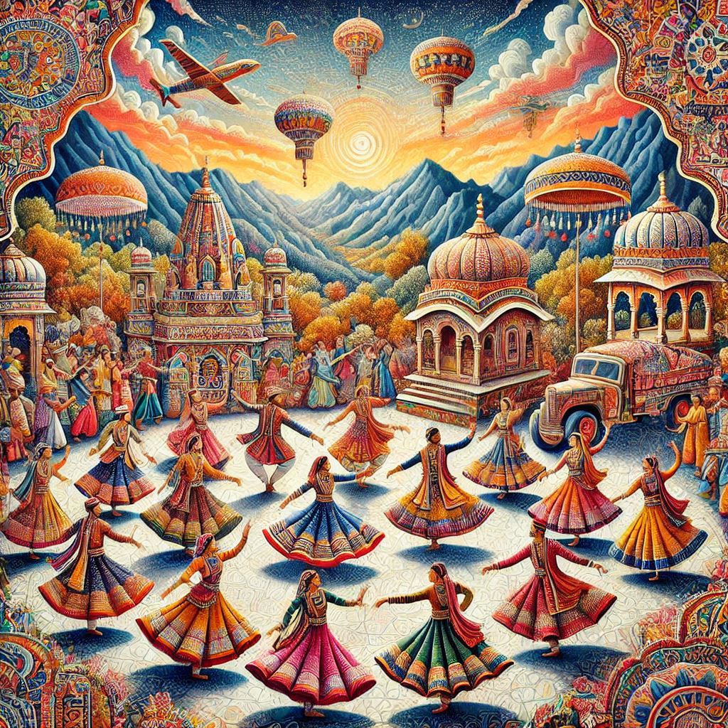 the vibrant tapestry of bharats folk dances