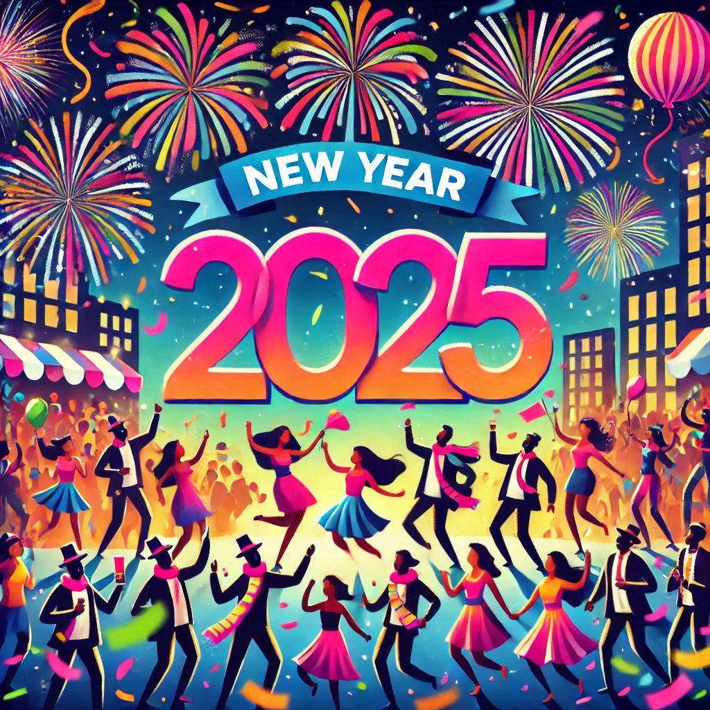 happy 2025 celebration