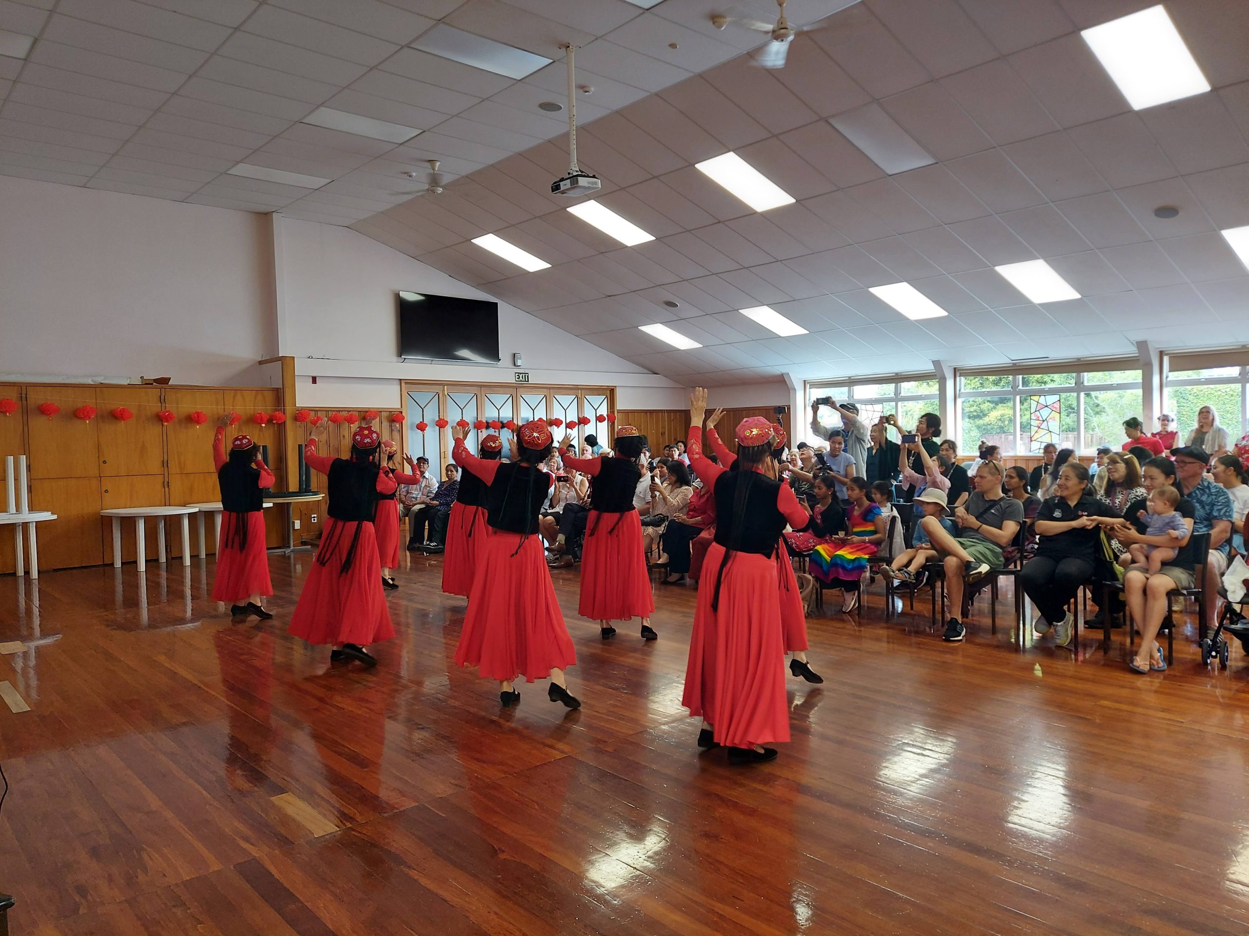 dance performance by chinese golden age