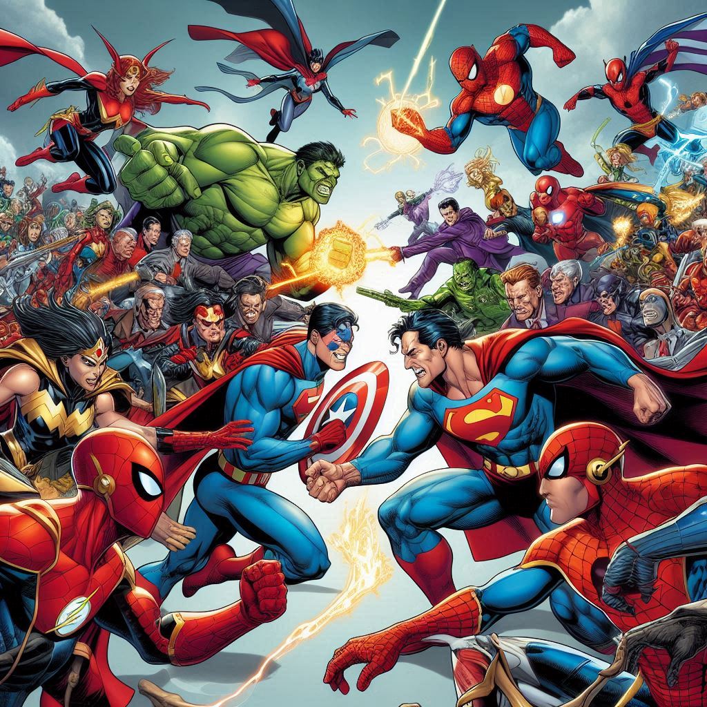dc meets marvel historic 2025 crossover event