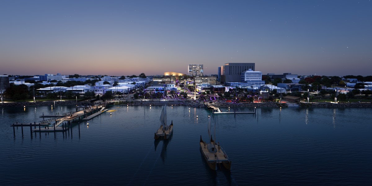 Flyover Civic Precinct Harbour