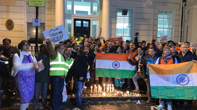 Indian Protest In London