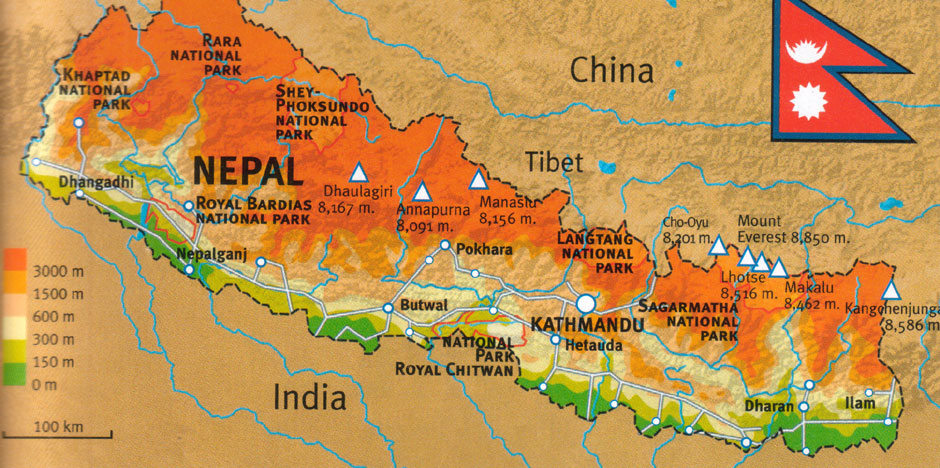 Nepal Map