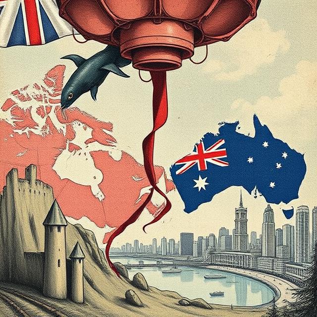 Australia Canada UK Collapsing