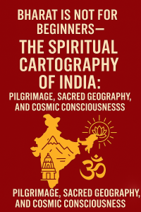 Article 70: Bharat Is Not for Beginners – The Spiritual Cartography of India: Pilgrimage, Sacred Geography, and Cosmic Consciousness