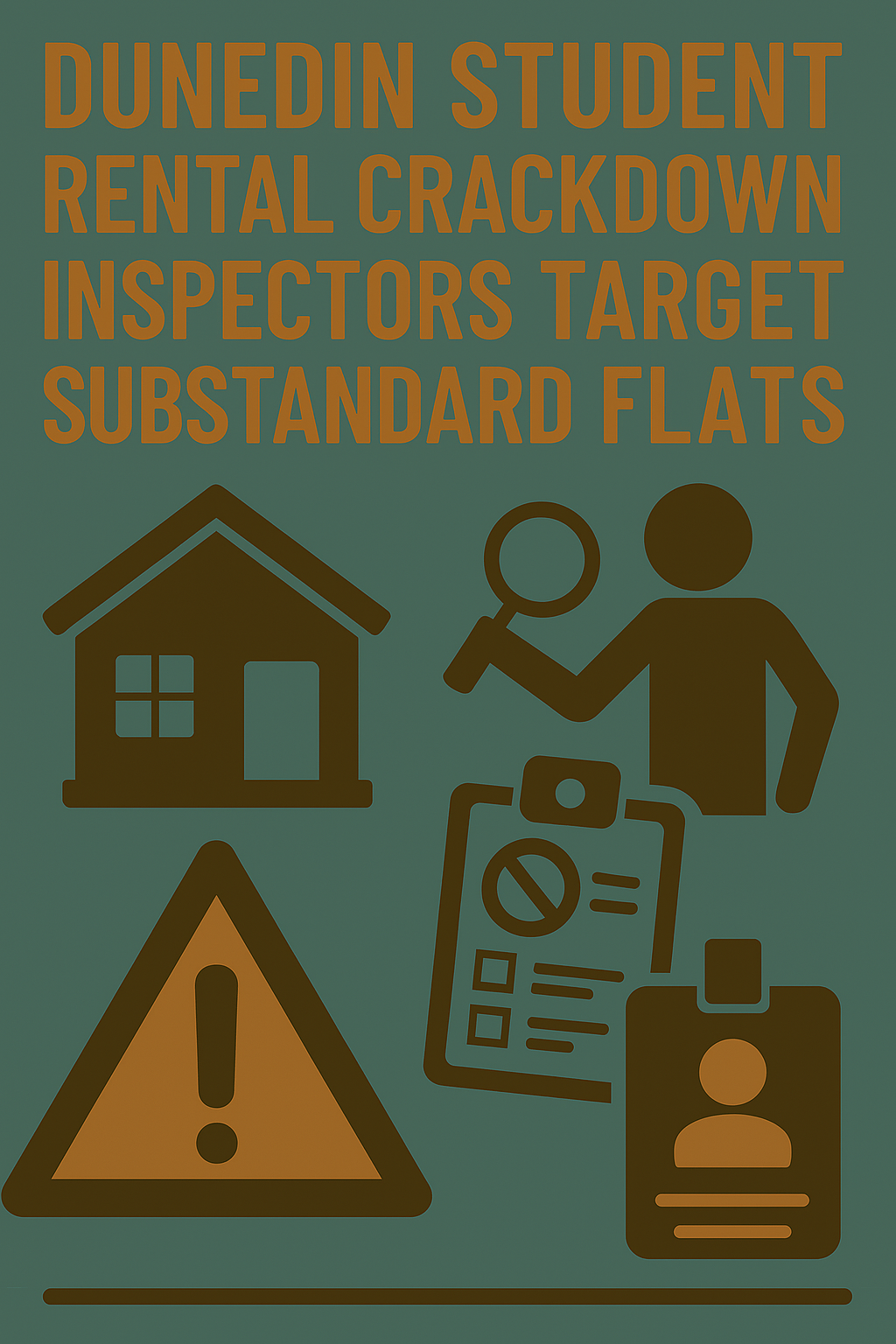 Dunedin Student Rental Crackdown  Inspectors Target Substandard Flats