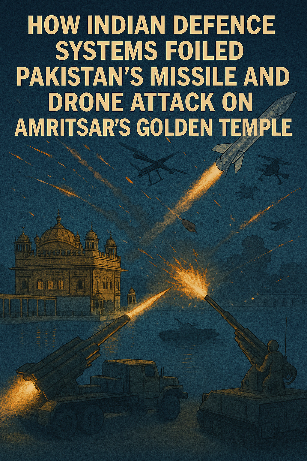 How Indian Defence Systems Foiled Pakistans Missile And Drone Attack On Amritsars Golden Temple