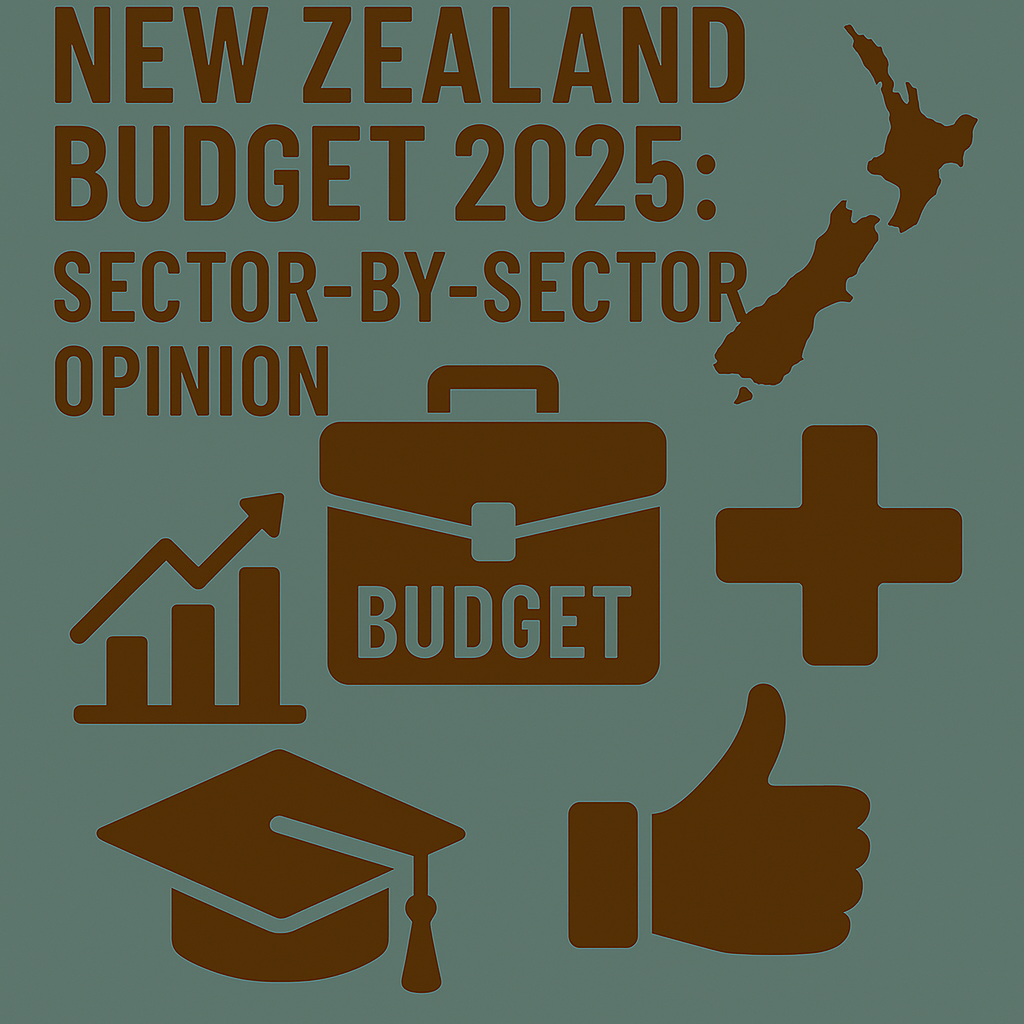 Impact Of New Zealand Budget 2025  Sector By Sector Opinion