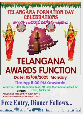 Telangana Awards Function 2nd Jun 2025