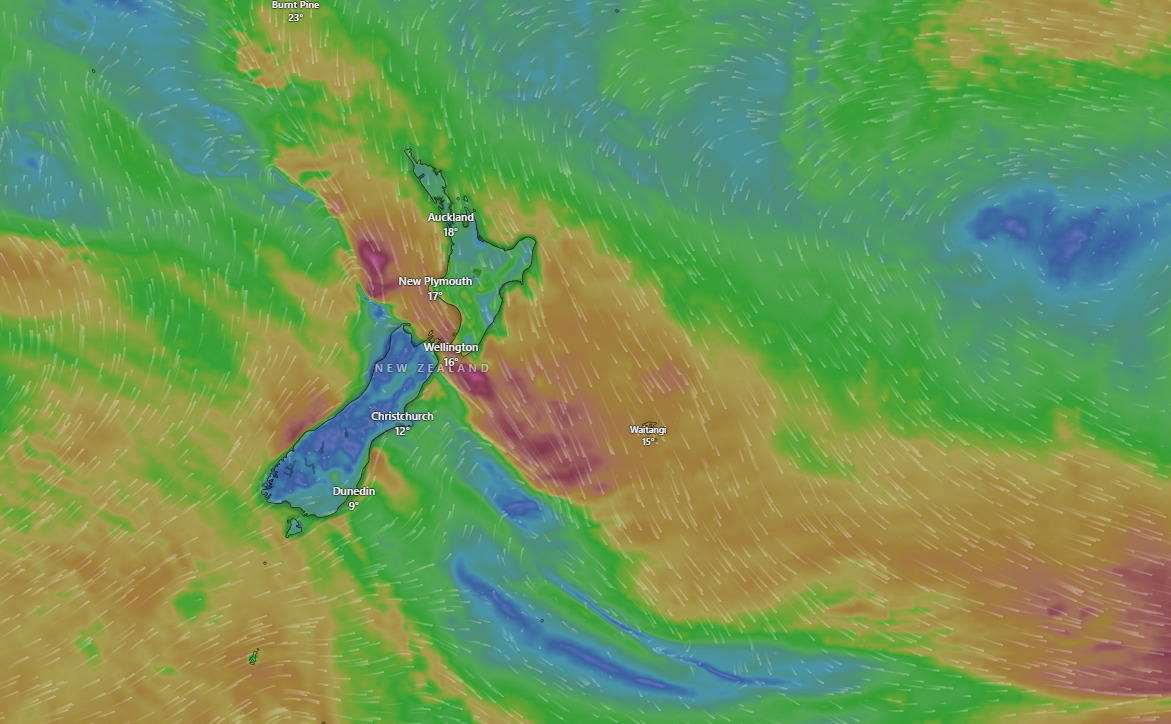 Weather NZ 18May25