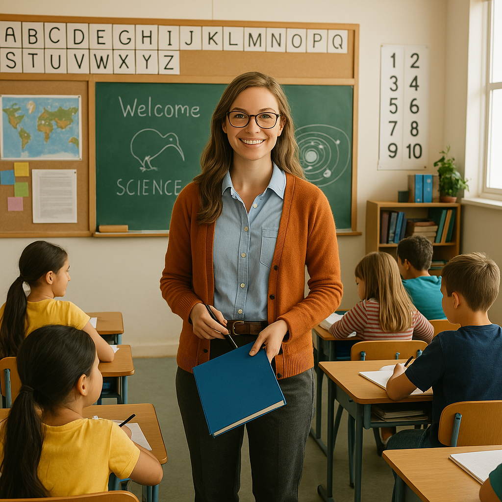 School Teacher In New Zealand