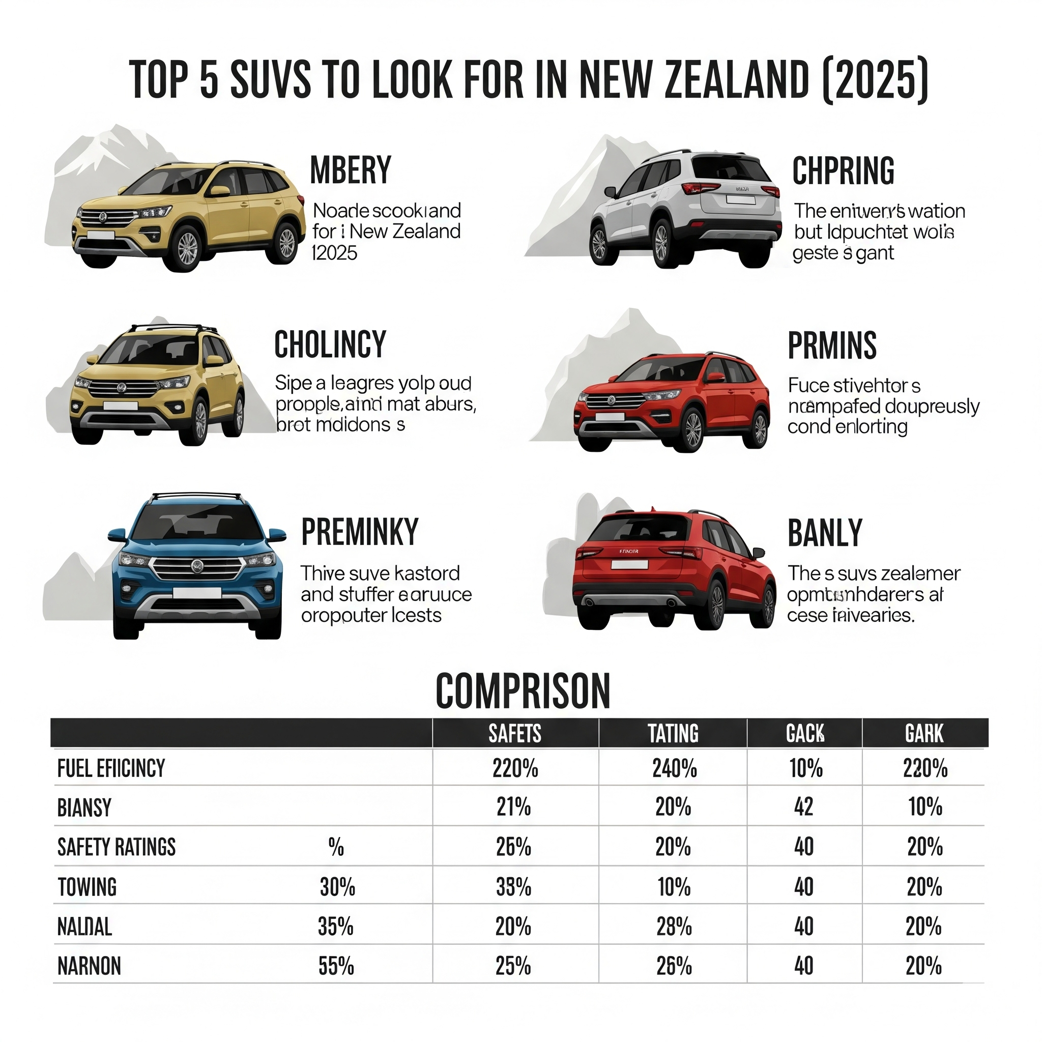 Top 5 Suv