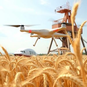 Global Wheat Prices Surge as Russian Drone Strikes Hit Ukrainian Grain Ports Again