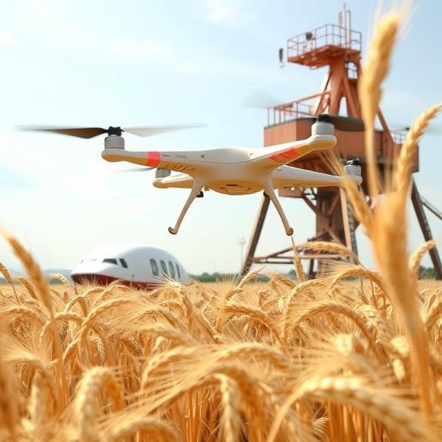 Wheat Drone Russia